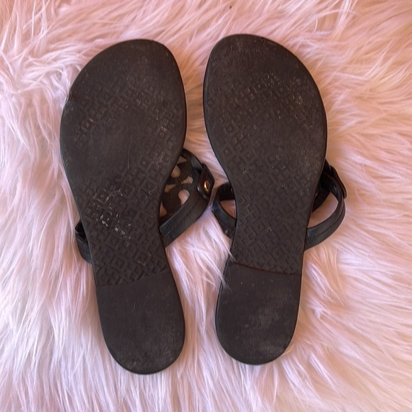 Tory Burch Black Miller Sandals - Picture 2 of 4